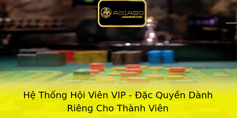 Hệ Thống Hội Viên VIP - Đặc Quyền Dành Riêng Cho Thành Viên
